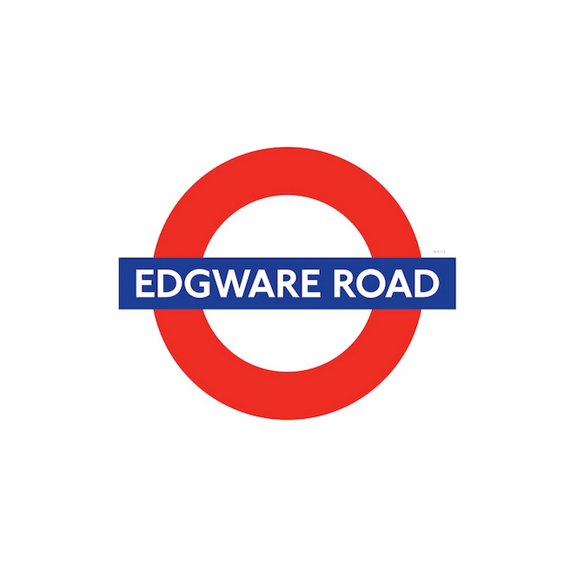 London Underground Edgware Station Roundel