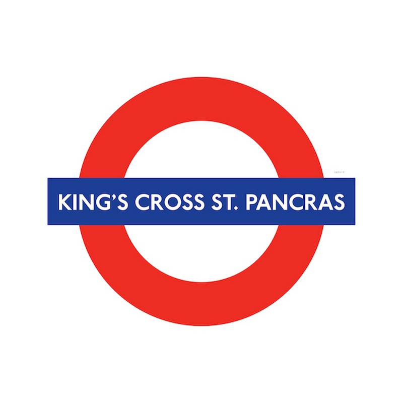 London Underground King s Cross St Pancras Station Roundel