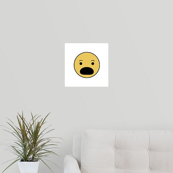 Surprised Emoji Social Reactions