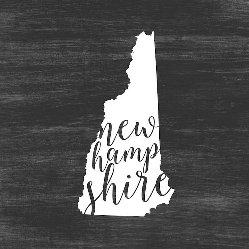 Home State Typography New Hampshire