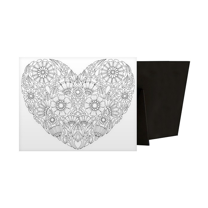 Valentine's Floral Heart