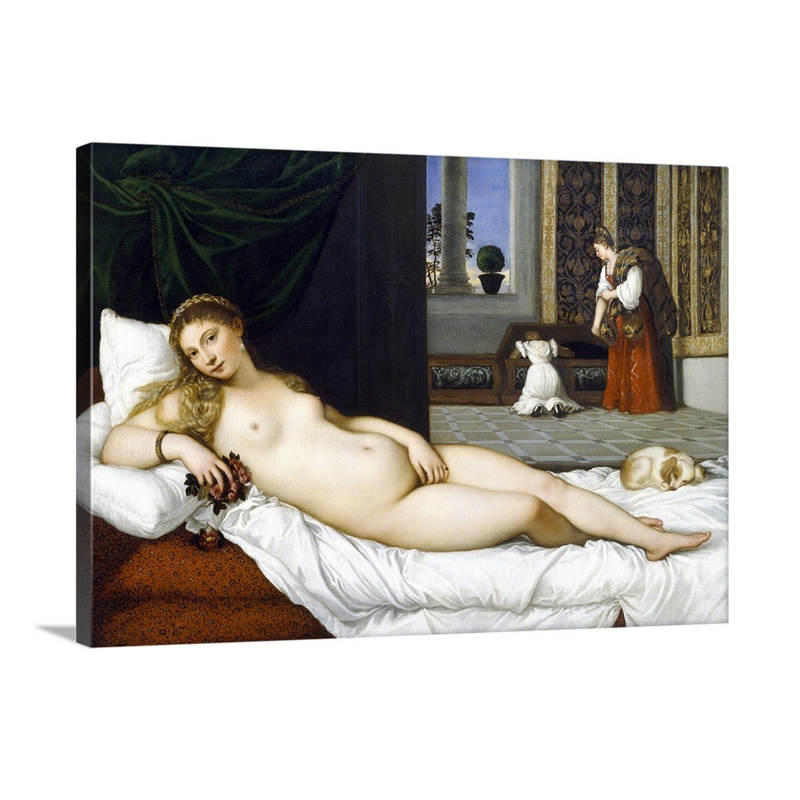 Venus Of Urbino By Titian Wall Art - Canvas - Gallery Wrap