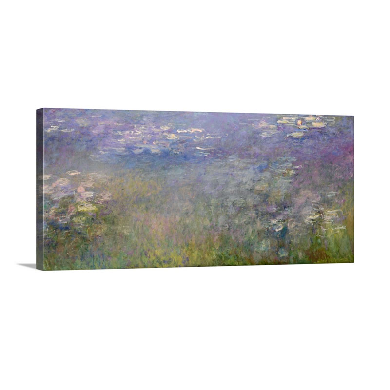 Water Lilies C 1920 Wall Art - Canvas - Gallery Wrap
