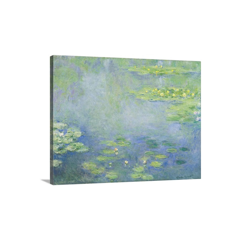 Waterlilies By Claude Monet Wall Art - Canvas - Gallery Wrap