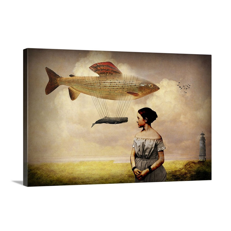Whale Watching Wall Art - Canvas - Gallery Wrap