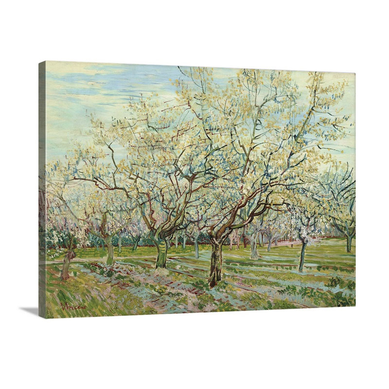 White Orchard 1888 Wall Art - Canvas - Gallery Wrap