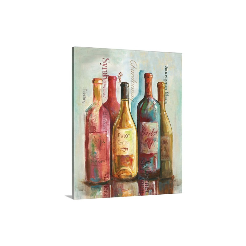 Wine Cellar Motif I Wall Art - Canvas - Gallery Wrap