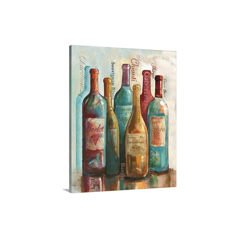 Wine Cellar Motif I I Wall Art - Canvas - Gallery Wrap