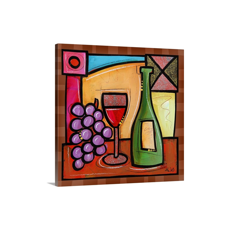Wine Celebration Wall Art - Canvas - Gallery Wrap