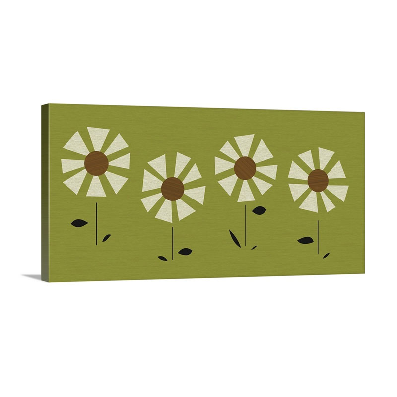 Witco Daisies Wall Art - Canvas - Gallery Wrap