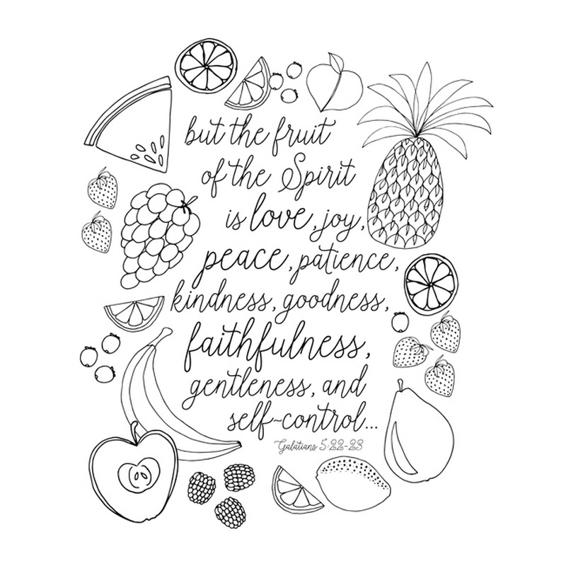 Fruit of the Spirit Galatians 5 22 33