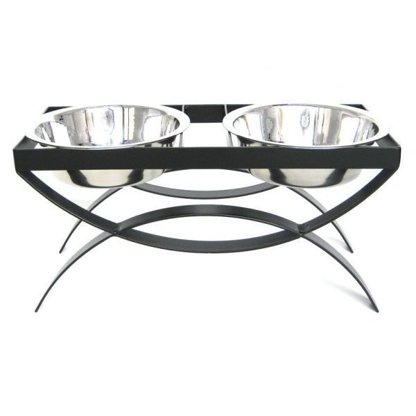 SeeSaw Double Elevated Dog Bowl Large