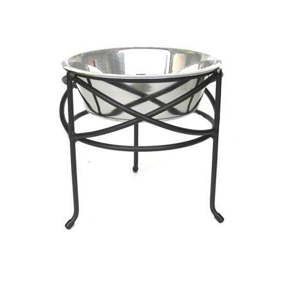 Mesh Elevated Dog Bowl Large