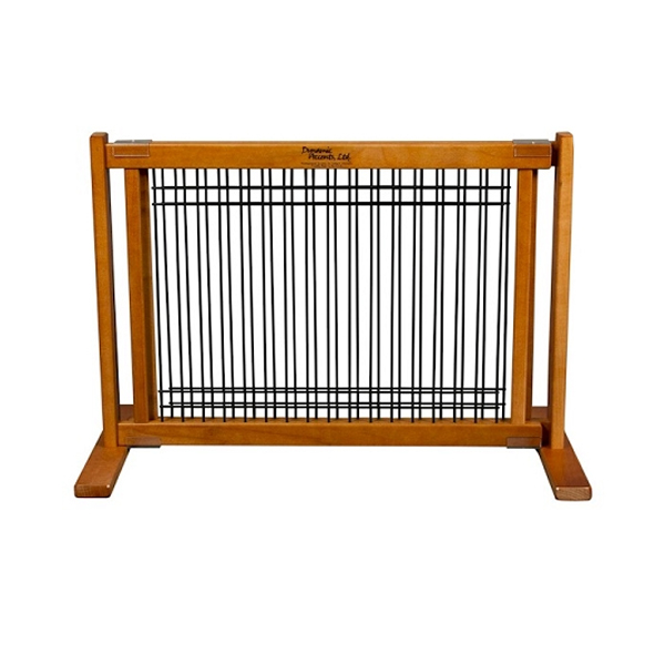 Wood and Wire Pet Gate Large