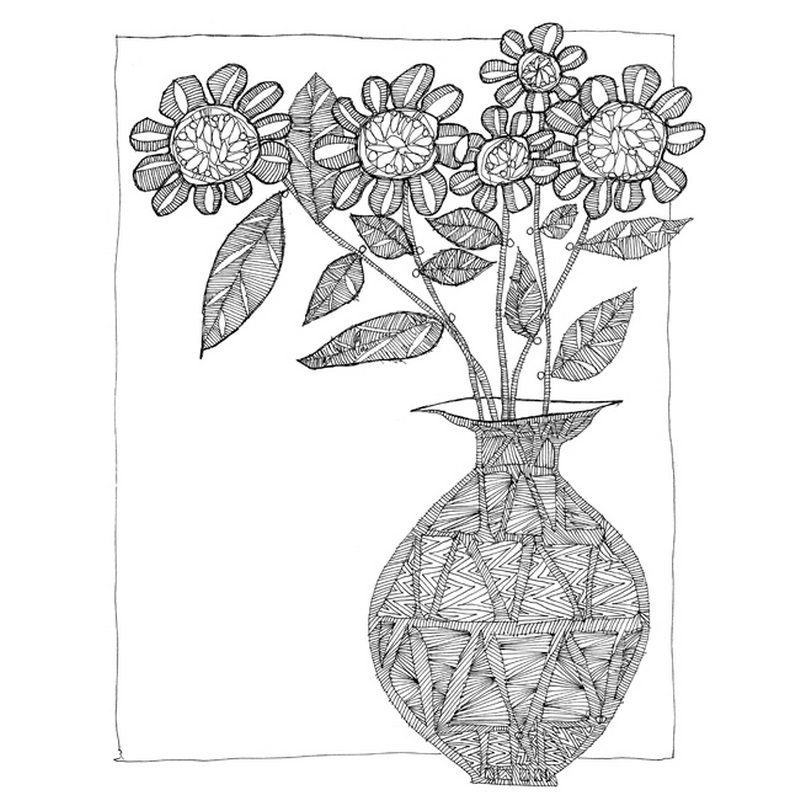 Vase With Gerberas