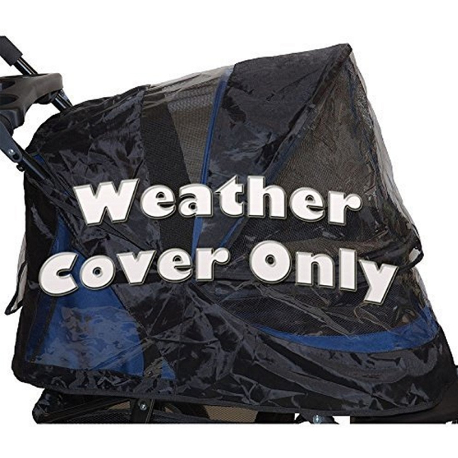 Pet Gear Weather Cover for No-Zip Jogger And AT3 Pet Stroller