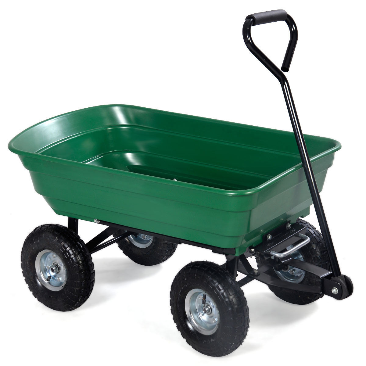650 Lbs Garden Dump Cart Dumper Wagon Carrier