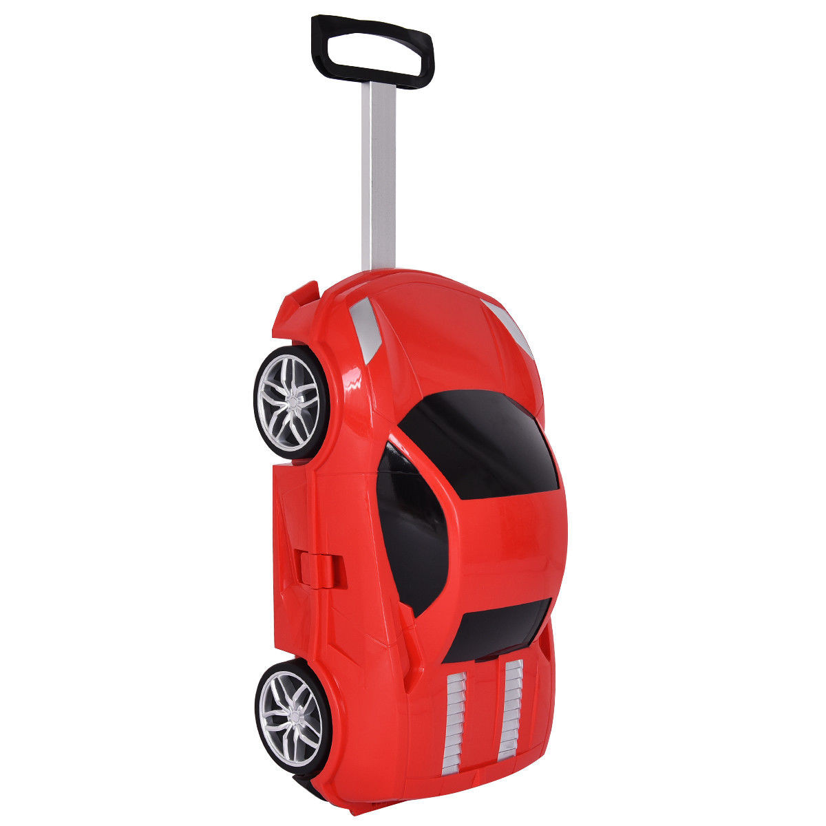 Kid 3D Car Shape Travel Trolley Luggage Suitcase