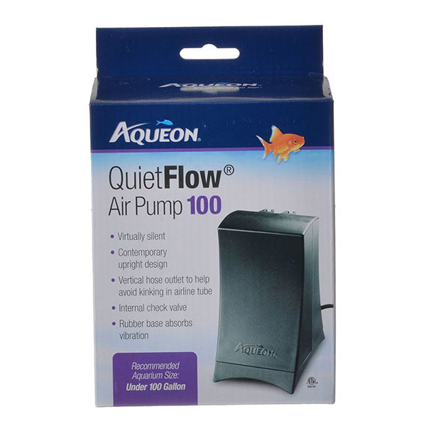 Aqueous Quiet Flow Air Pump - Air Pump 100 - Up to 100 Gallon Aquariums
