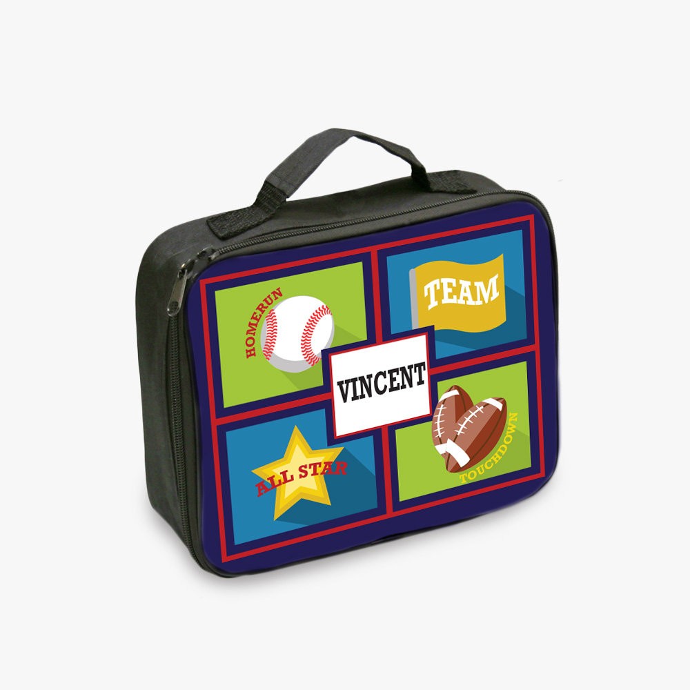 All Star Sports Personalized Lunch Tote