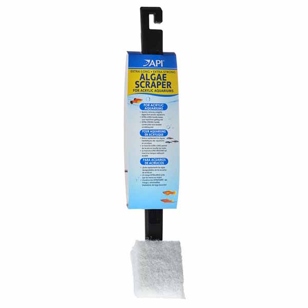 API Doc Well fish's Algae Scraper for Acrylic Aquariums - Algae Scraper - Acrylic - 2 Pieces