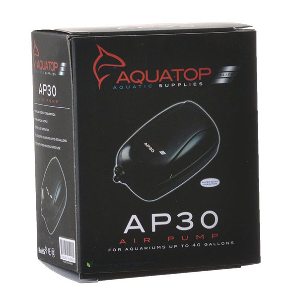 Aqua top Aquarium Air Pump - AP 30 Air Pump - Aquariums up to 40 Gallons