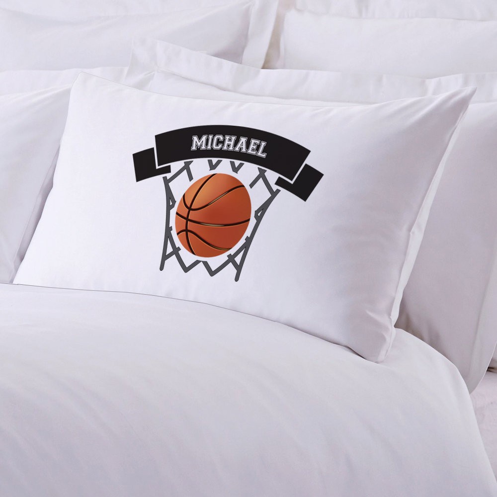 Basketball Personalized Sports Pillowcase