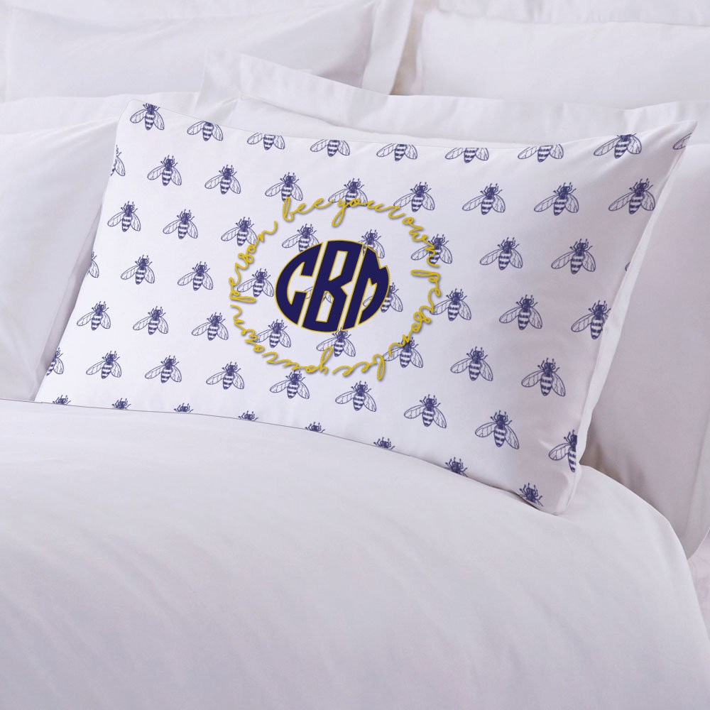 Bee Your Own Person Personalized Pillowcase