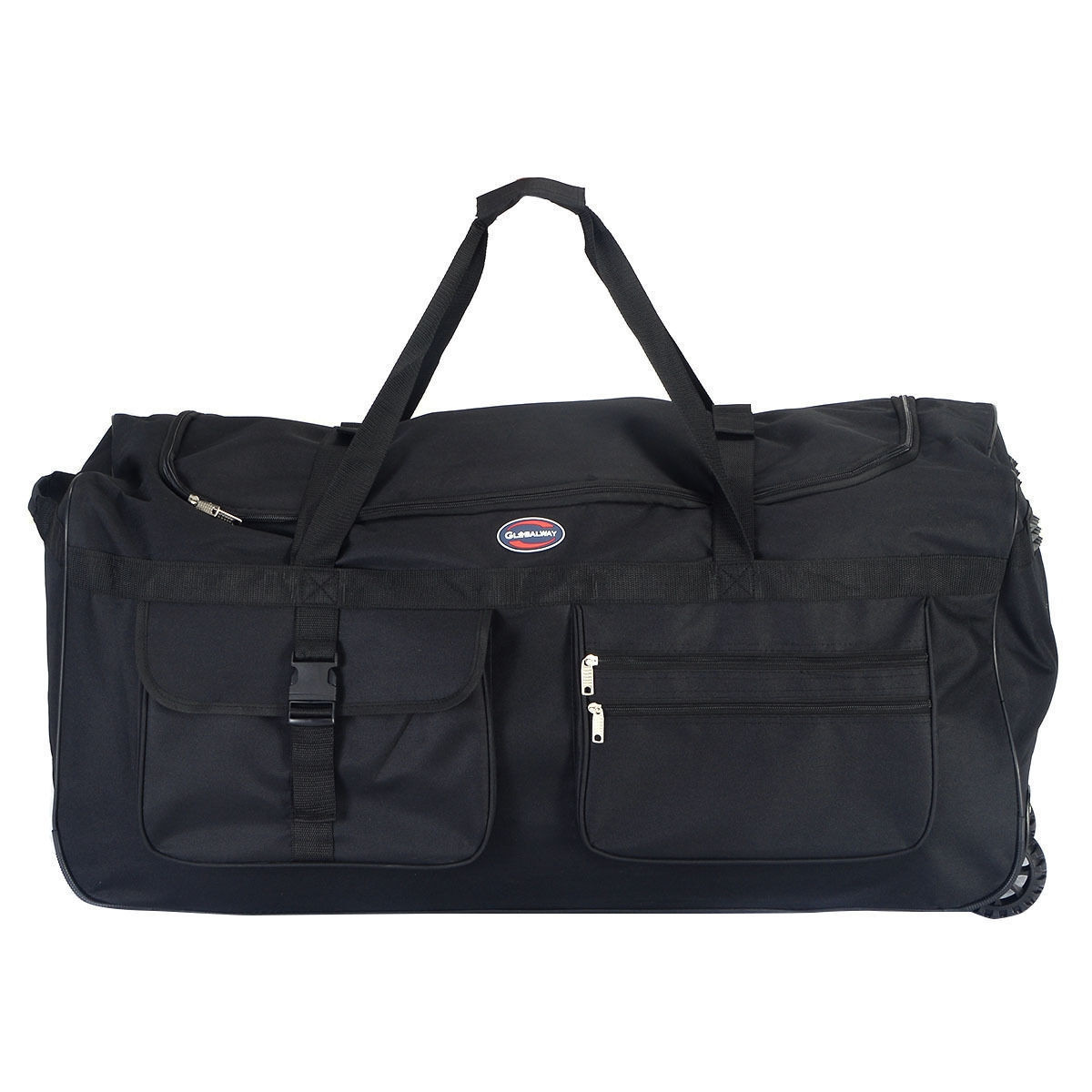 36 In. Rolling Wheeled Tote Duffle Bag Travel Suitcase