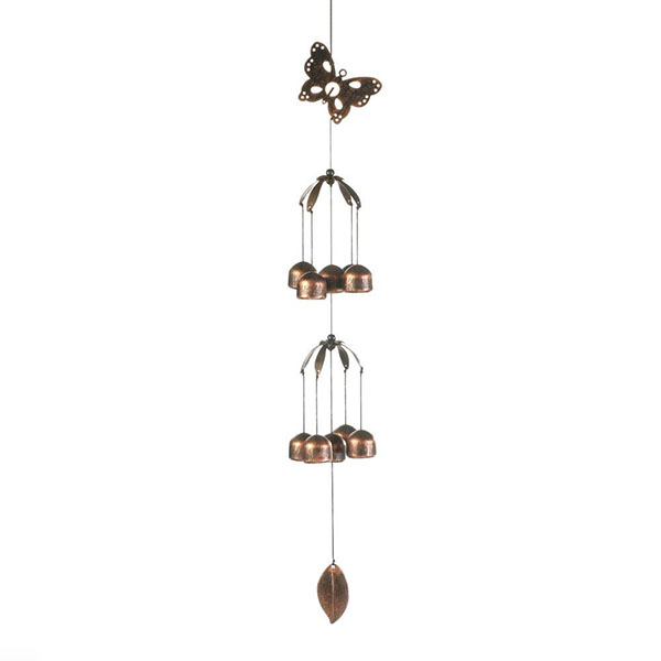 Butterfly Double Tier Bell Wind Chime