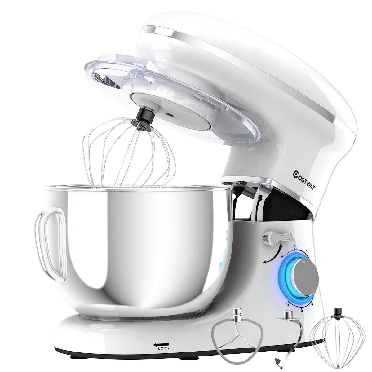 6.3 Qt 6 Speed 660W Tilt - Head Food Stand Mixer
