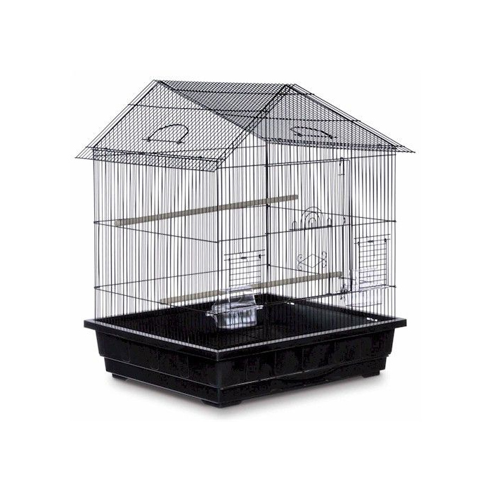 Offset Roof Parakeet Cage