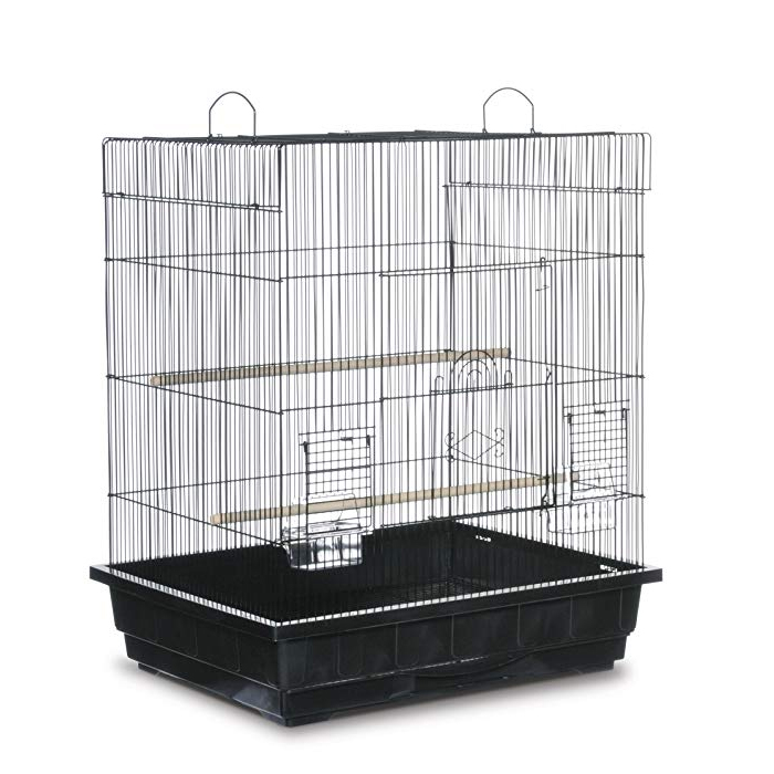 Square Roof Parakeet Cage