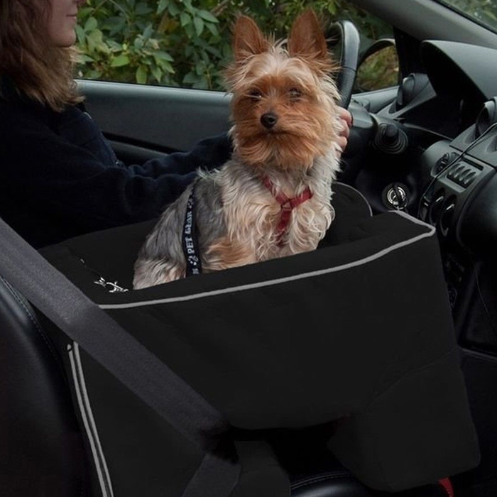 Large Dog Booster Car Seat Black