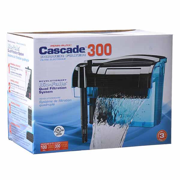 Cascade Power Filters - Cascade 300 - Up to 100 Gallons - 300 GP H