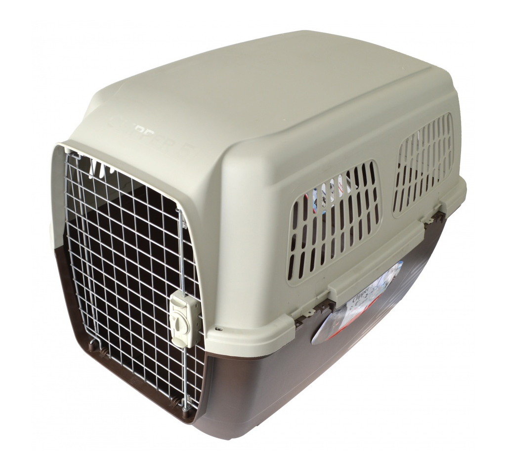 Marchioro Clipper Cayman Dog Kennel - Beige - Cayman 5 - 32.25 L x 22.25 W x 23.5 H