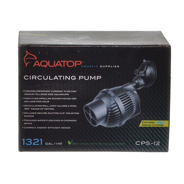 Aqua top C P Series Circulating Pump - CPS-12 - 1,321 GP H - 12 Watt