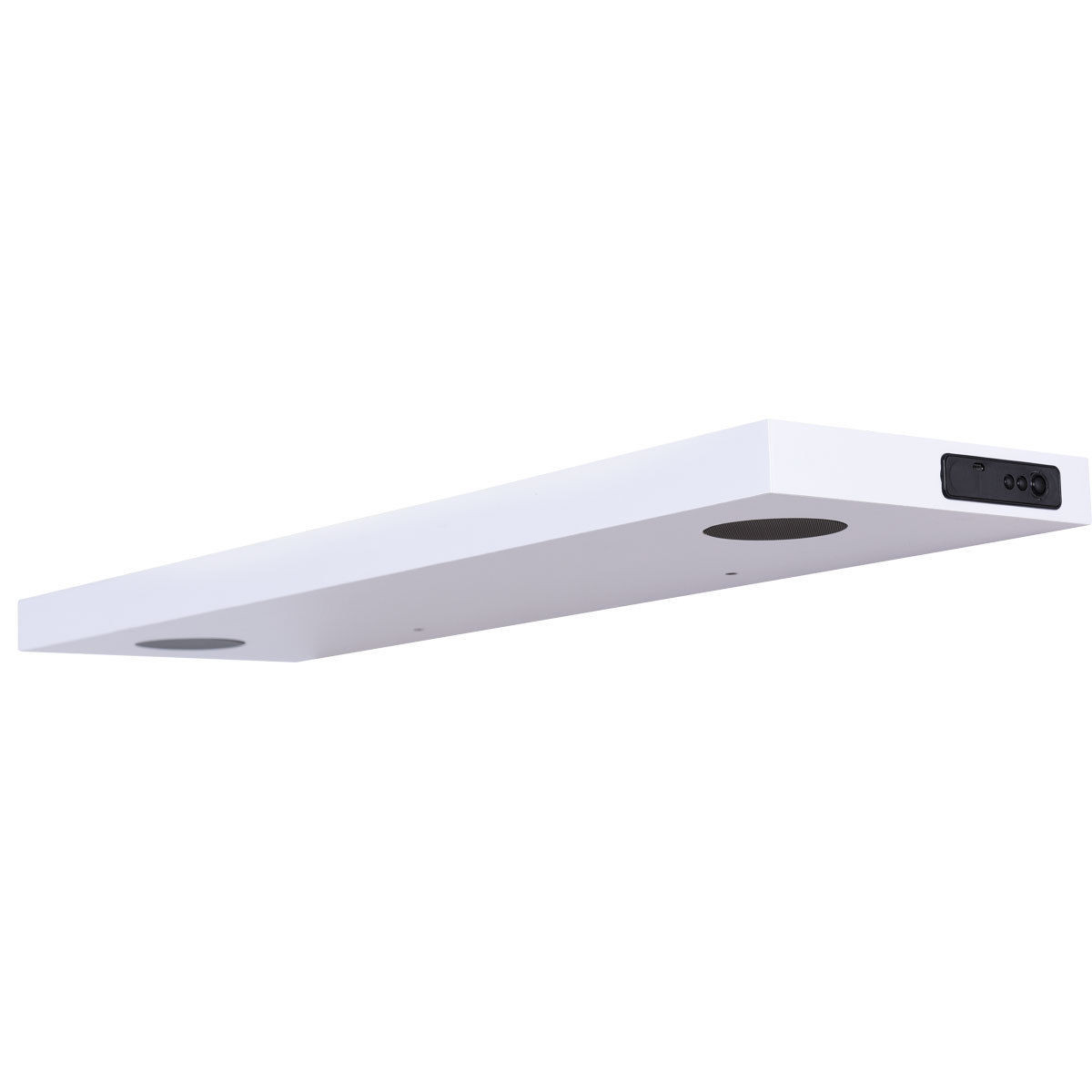32 In. L Wall Mount Wireless Bluetooth Or USB Speaker Shelf