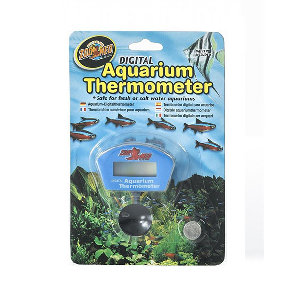 Zoo Med Digital Aquarium Thermometer - Digital Aquarium Thermometer - 2 Pieces