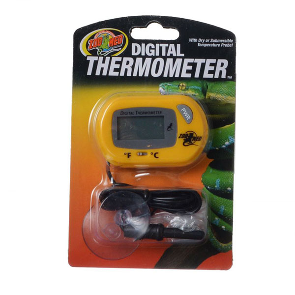 Zoo Med Digital Terrarium Thermometer - Digital Terrarium Thermometer - 2 Pieces