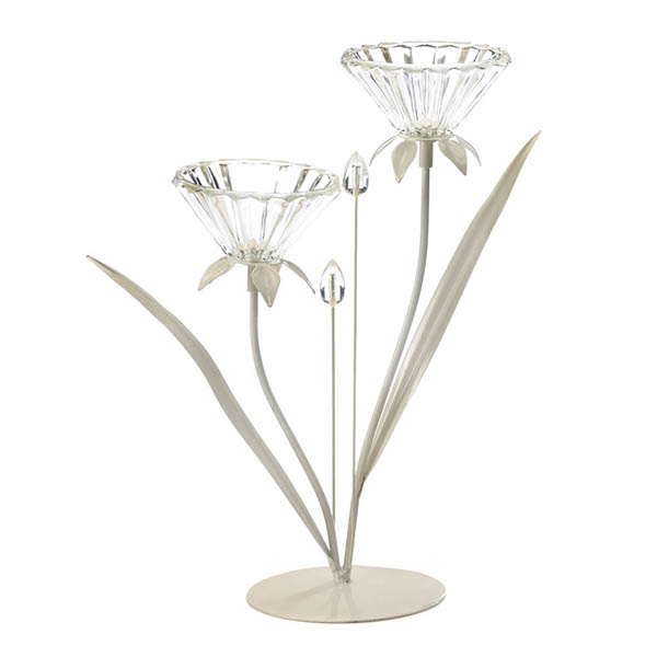 Double Posy Candle Holder