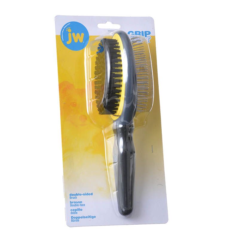 JW Gripsoft Double Sided Brush - Dogs - Double Sided Brush