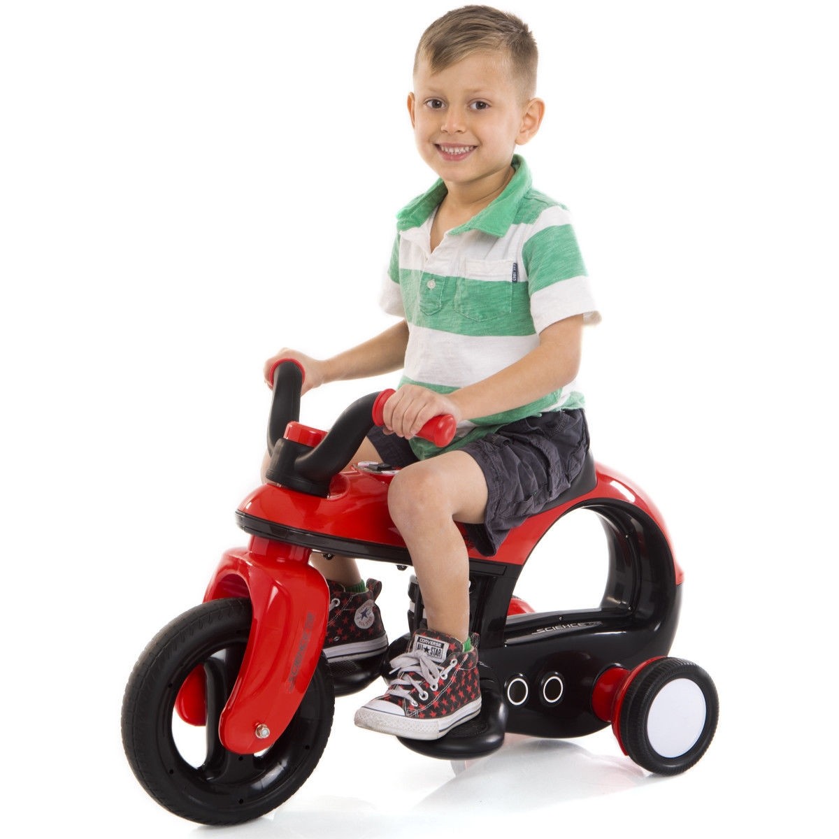 6 V Battery Powered Kids Riding Motorcycle Trike With 3 Wheels