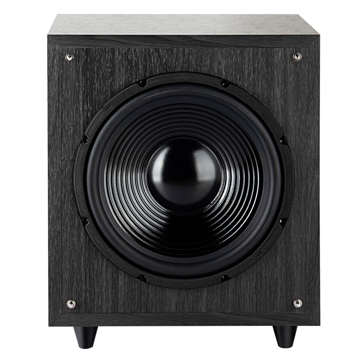 10 In. 400W Powered Active Subwoofer With Front - Firing Woofer