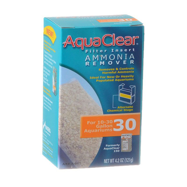 Aqua clear Ammonia Remover Filter Insert - For Aqua clear 30 Power Filter - 5 Pieces