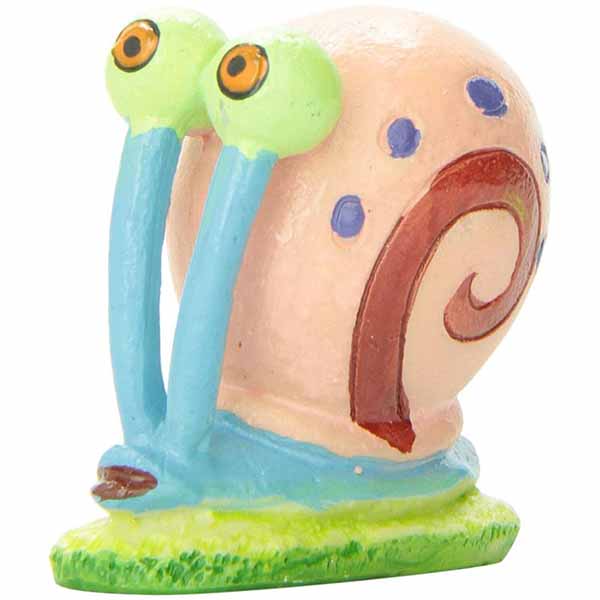 Sponge bob Gary Aquarium Ornament - Gary Ornament - 2 Pieces