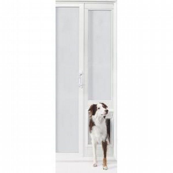 Ideal Pet VIP Vinyl Insulated Pet Patio Door Extra Large 76 Three Quarters To 78 A Half Inches