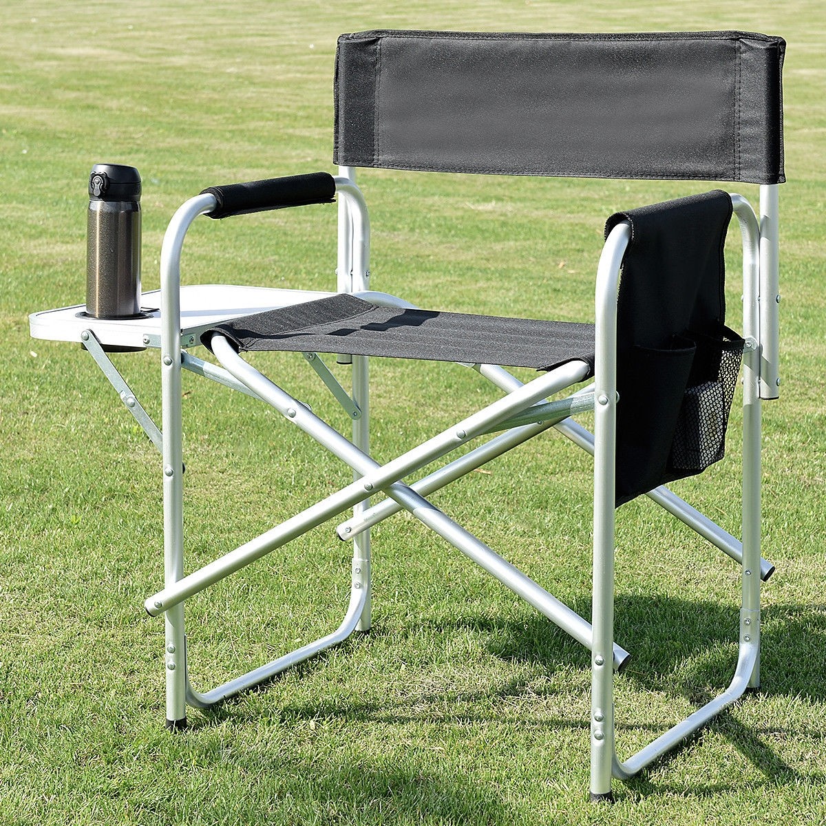 Folding Outdoor Camping Chair With Cup Holder