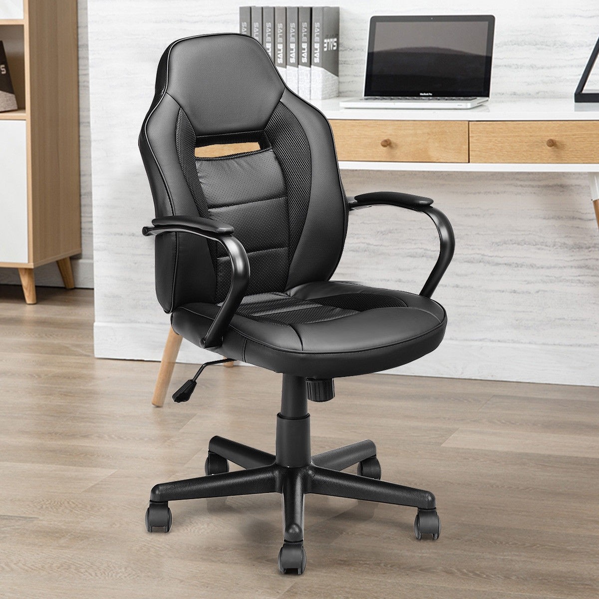 Gaming Chair Mid-Back Office Chair Racing Chair