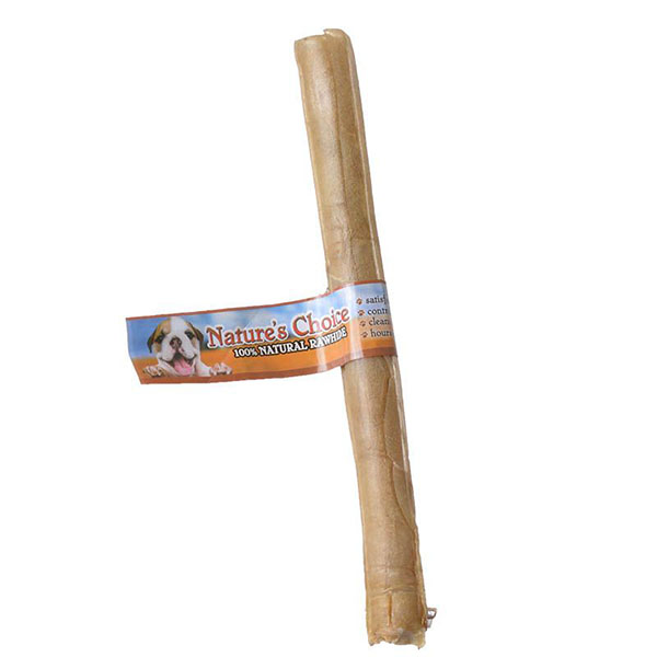 Loving Pets Nature's Choice Pressed Rawhide Stick - Large - 10 in. Stick - 10 Pieces